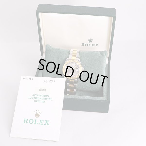 ロレックス　ヨットマスター　68623　T907784　銀文字盤　箱・保証書