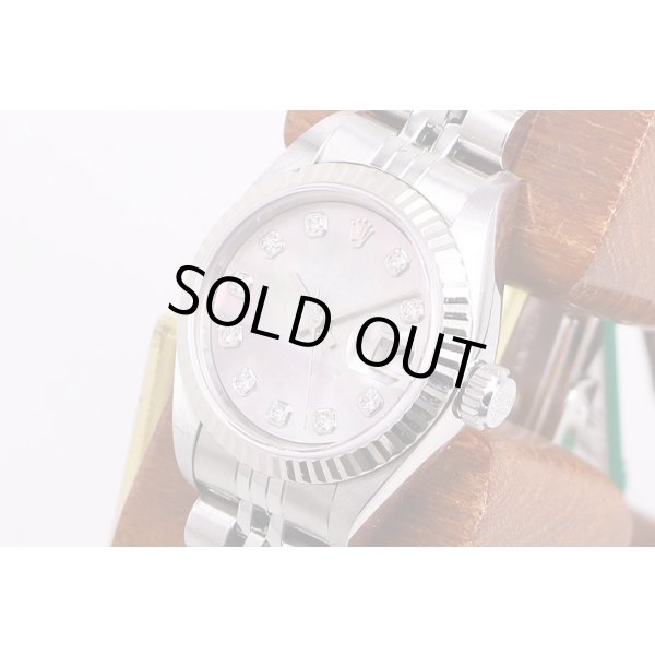 ロレックス　69174NG　U449552　黒シェル文字盤　新10P　サイド拡大