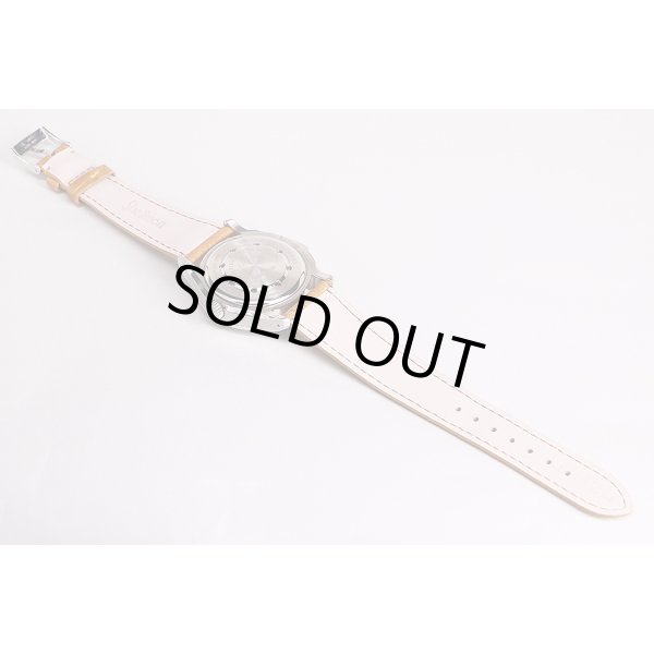 シェルマン　ワールドタイム　ミニッツリピーター　クロワゾネ　茶文字盤　革ベルト状態　裏面