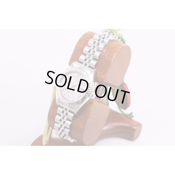 ロレックス　69174NG　U449552　黒シェル文字盤　新10P　サイド