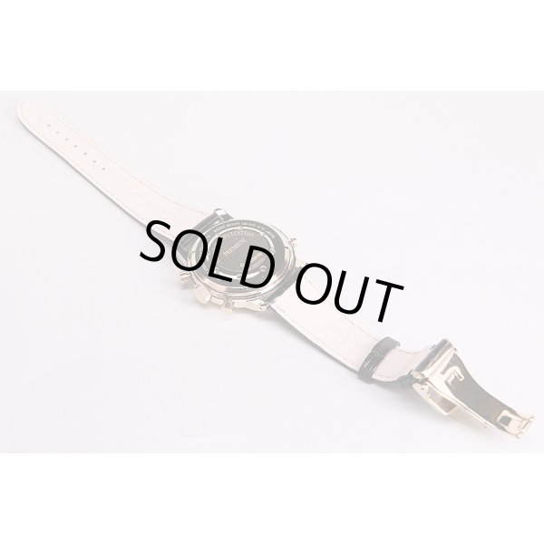 シェルマン　グランドコンプリケーション　プレミアム　白文字盤　革ベルト状態　裏面