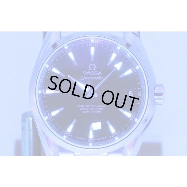 オメガ　シーマスター　アクアテラCOX　231.10.30　黒文字盤　ライト