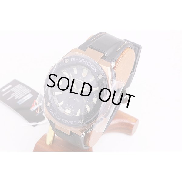 カシオ　Ｇショック　GST-S120L　5516　黒文字盤　サイド