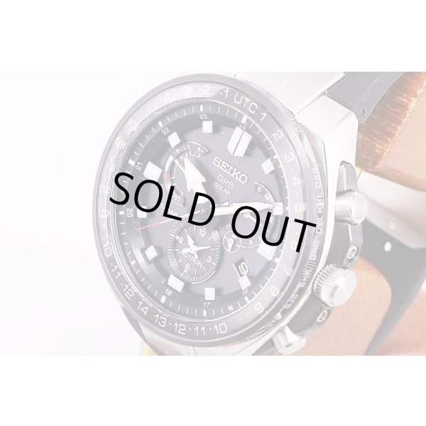 セイコー　アストロン　ＳＢＸＢ１６９　８Ｘ５３－０ＢＢ０　黒文字盤　サイド拡大