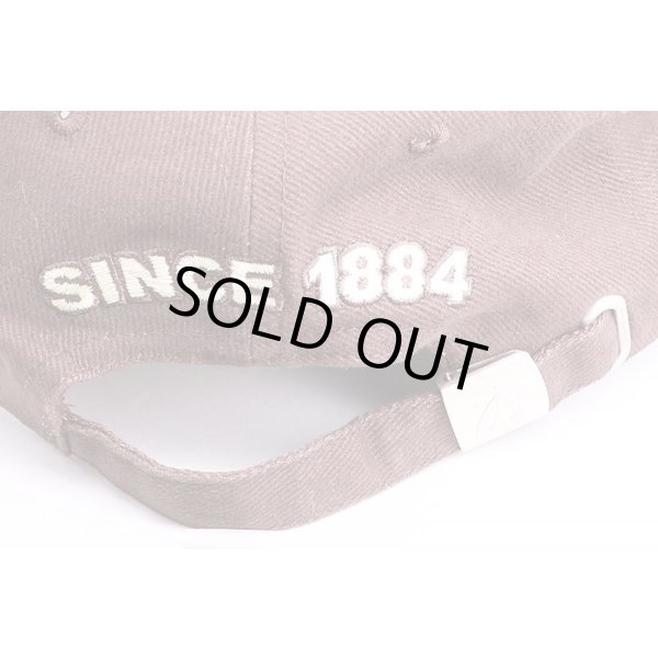 ブライトリング　ノベルティキャップ　茶　後ろ拡大