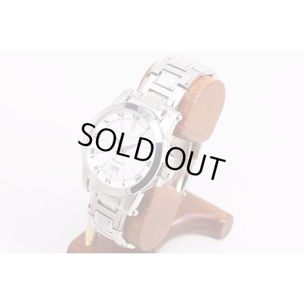 セイコー　プルミエール　ＳＣＪＬ００１　６Ｎ７６－００Ｄ０　銀文字盤　サイド