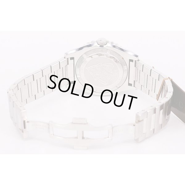 グッチ　パンテオン　ダイバー　赤文字盤　ブレス