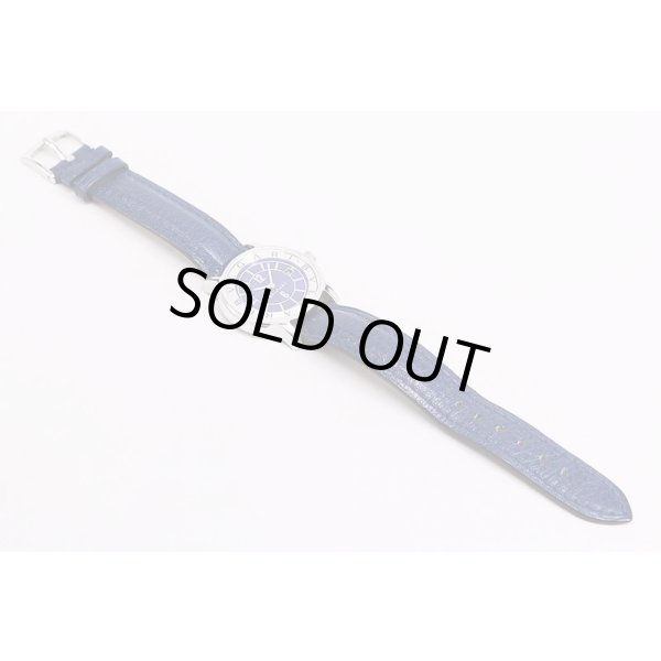 ブルガリ　ソロテンポ　ＳＴ２９　青文字盤　革ベルト状態　表面