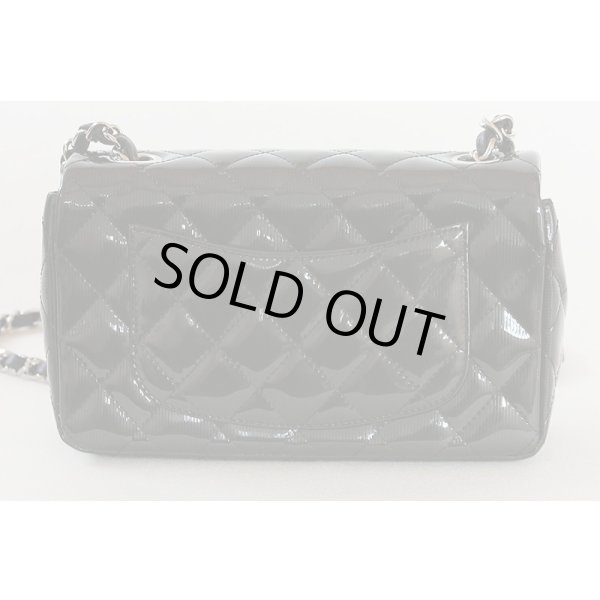 シャネル　ショルダーバック　ミニマトラッセ　（ブラック）　裏面