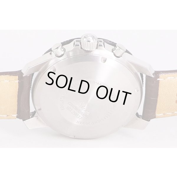 ジン　103.B　クロノグラフ　黒文字盤　裏面拡大