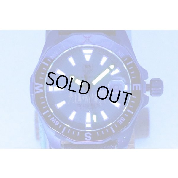 タグホイヤー　アクアレーサーファントム　ＷＡＹ２１８Ｃ　ワンピース限定　グレー文字盤　ライト