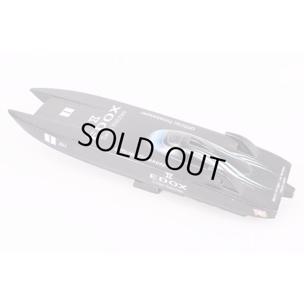 エドックス　グランドオーシャン　９４００３　黒文字盤　シードバイ限定　パワーボート模型