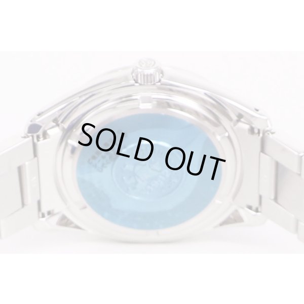 セイコー　グランドセイコー　ＳＢＧＮ０１１ＧＭＴ　９Ｆ３６－０ＡＦ０　銀文字盤　裏面拡大