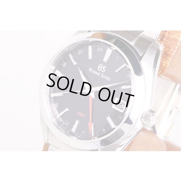セイコー　グランドセイコー　ＳＢＧＮ０１３ＧＭＴ ９Ｆ８６－０ＡＦ０ 黒文字盤　サイド拡大