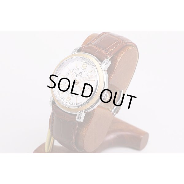 モーリス・ラクロア　ファイブハンズ　MP6328　白文字盤　サイド