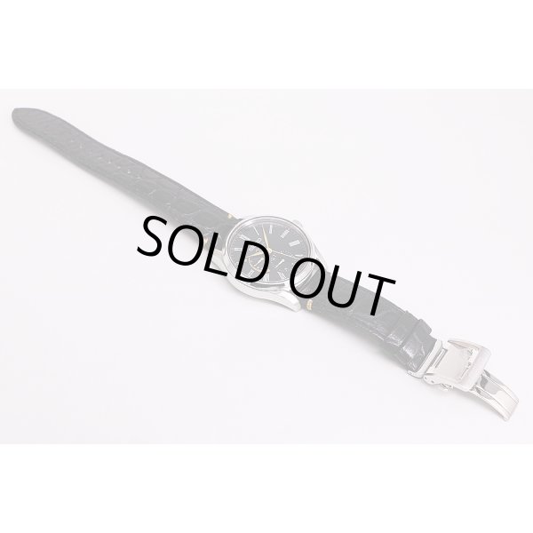 セイコー　プレサージュ　ＳＡＲＷ０１３　６Ｒ２７－００Ｇ０　黒漆文字盤　革ベルト状態　表面