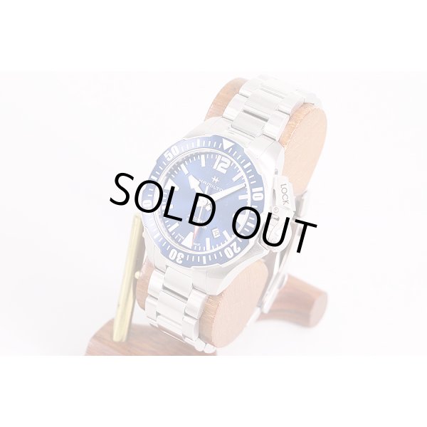 ハミルトン　カーキ　ダイバーオープンウォーター　H777705　青文字盤　サイド