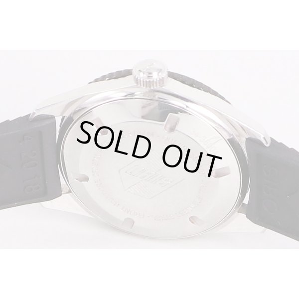 オリス　ヘリテージ　ダイバー　7707　黒文字盤　裏面拡大