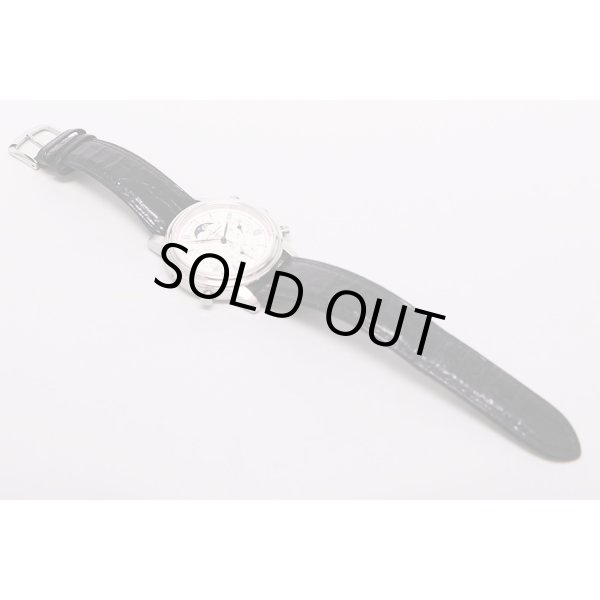 天賞堂　グランドコンプリケーション　白文字盤　革ベルト状態　表面