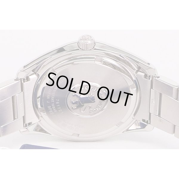 セイコー　グランドセイコー　ＳＢＧＶ２２１　９Ｆ８２－０ＡＦ０　銀文字盤　裏面拡大