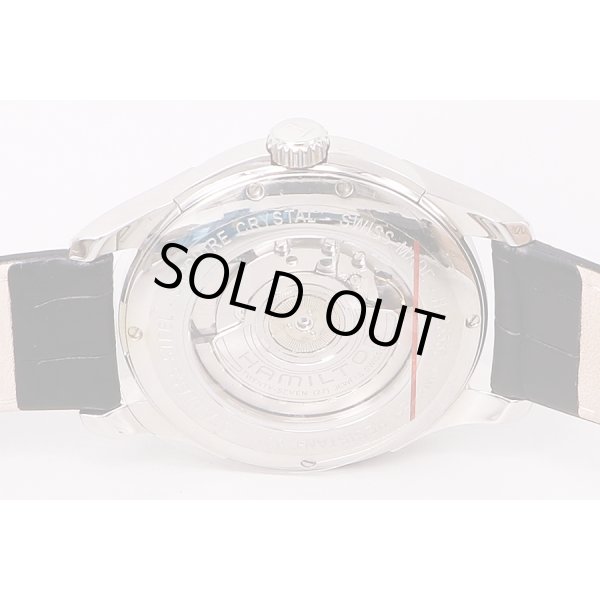 ハミルトン　ジャズマスター　スモールセコンド　H325550　黒文字盤　裏面拡大