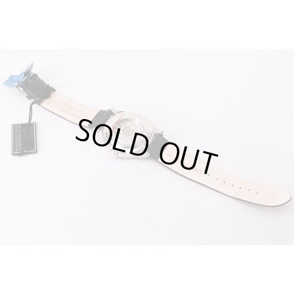 ハミルトン　ジャズマスター　スモールセコンド　H325550　黒文字盤　革ベルト状態　裏面