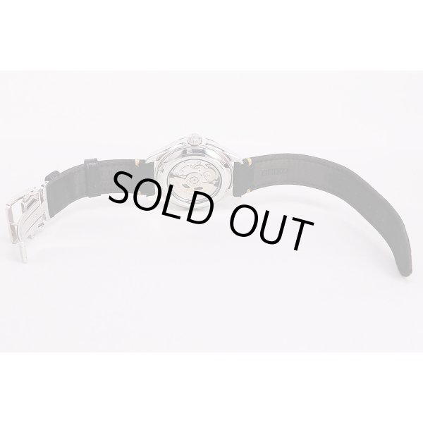 セイコー　プレサージュ　ＳＡＲＷ０１３　６Ｒ２７－００Ｇ０　黒漆文字盤　革ベルト