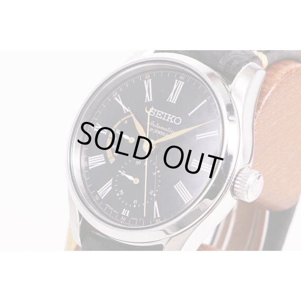 セイコー　プレサージュ　ＳＡＲＷ０１３　６Ｒ２７－００Ｇ０　黒漆文字盤　サイド拡大