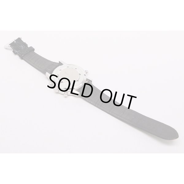 天賞堂　グランドコンプリケーション　白文字盤　革ベルト状態　裏面