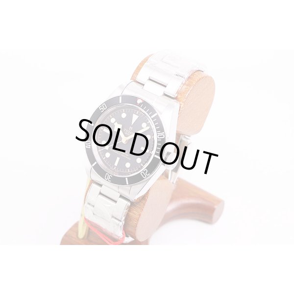 チュードル　ヘリテージ　ブラックベイ　97230N　黒文字盤　サイド