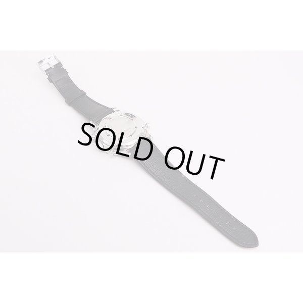 シェルマン　グランドコンプリケーション　銀文字盤　革ベルト状態　裏面