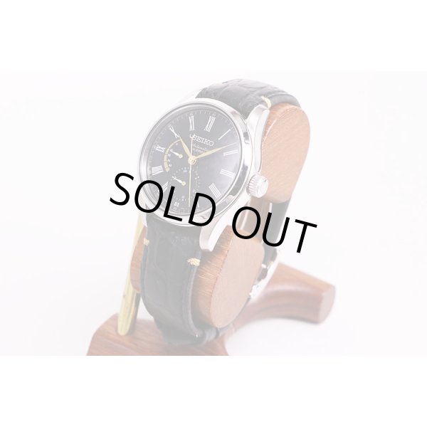 セイコー　プレサージュ　ＳＡＲＷ０１３　６Ｒ２７－００Ｇ０　黒漆文字盤　サイド