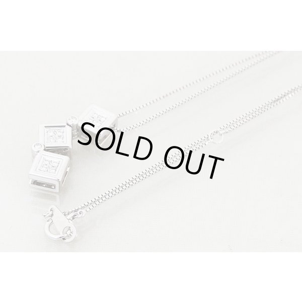 タサキ　K18WGダイアイリペンダントネックレス　0.13 6.60g　留め具