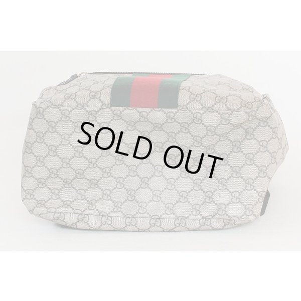 グッチ　バックパック 495558 001998　ベージュ／エボニー　底