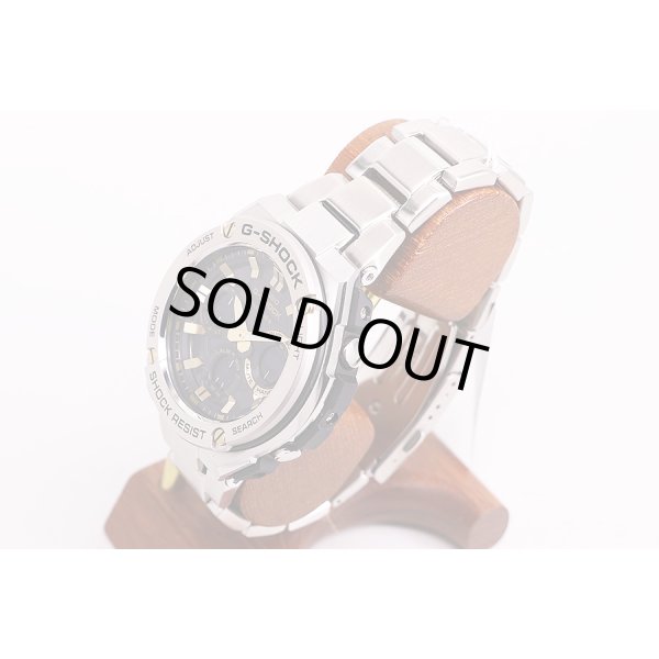 カシオ　Ｇショック ＧＳＴ－Ｗ１１０Ｄ ５４４４ 黒文字盤 金針　サイド