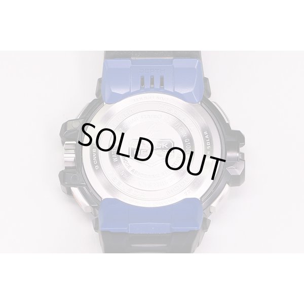 カシオ　Ｇショック ガルフマスター ＧＷＮ－Ｑ１０００Ａ ５４７７ 黒文字盤　裏面拡大