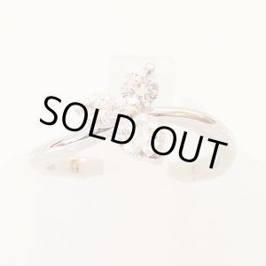 画像: タサキ　PT900 ダイアイリリング 0.60ct 4.30g