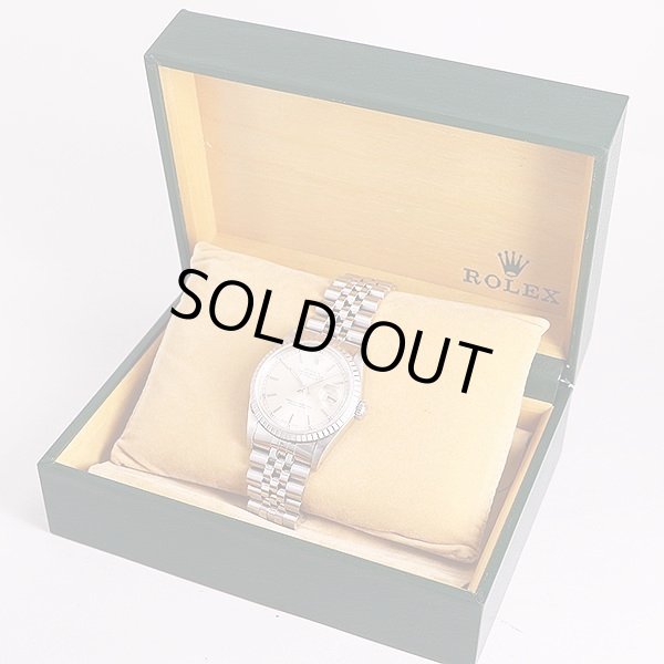 ロレックス　１６２２０　L２５１１４８　銀文字盤　エンジンターンドベゼル　箱