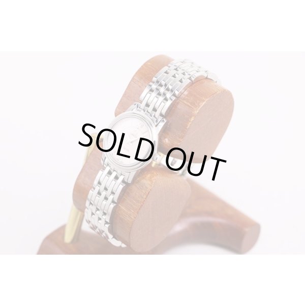 オメガ　デビル　ベージュ文字盤　スイス限定　サイド