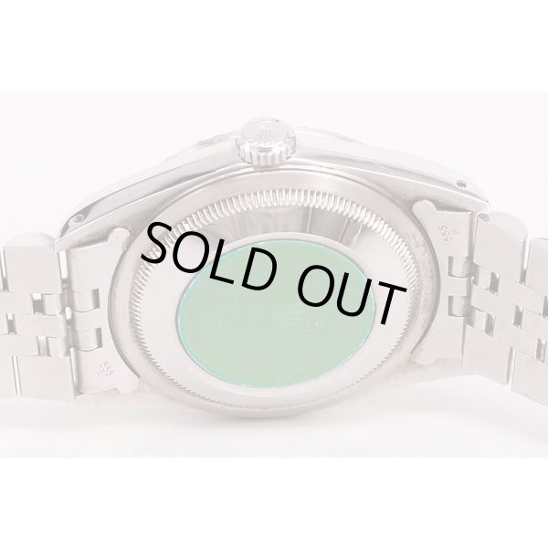 ロレックス　１６２２０　L２５１１４８　銀文字盤　エンジンターンドベゼル　裏面拡大