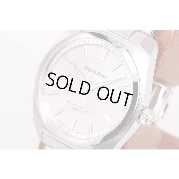 セイコー　グランドセイコー　ＳＢＧＸ２９１　９Ｆ６１－０ＡＤ　銀文字盤　耐磁　サイド拡大