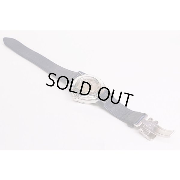 セイコー　プレサージュ　ＳＡＲＷ０３９　青七宝文字盤　裏面状態