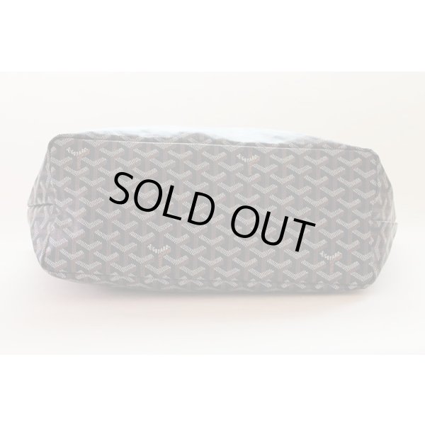 ゴヤール　サンルイPM ネイビー　底