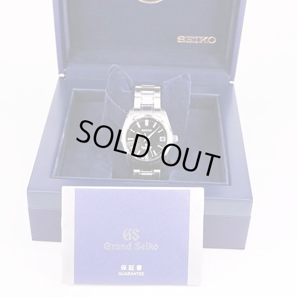 セイコー　グランドセイコー　ＳＢＧＲ０５３　９Ｓ６５－００Ｂ０　黒文字盤　箱・保証書