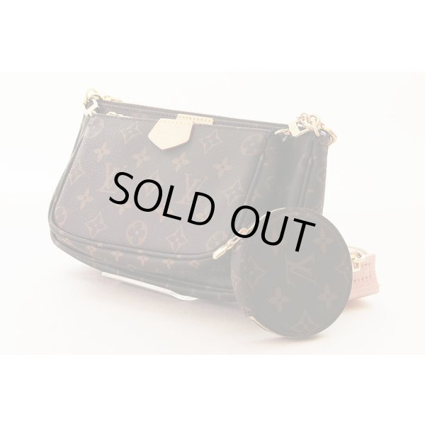 ルイ・ヴィトン　ミュルティ・ポシェット・アクセソワール M44840 ローズクレール　サイド