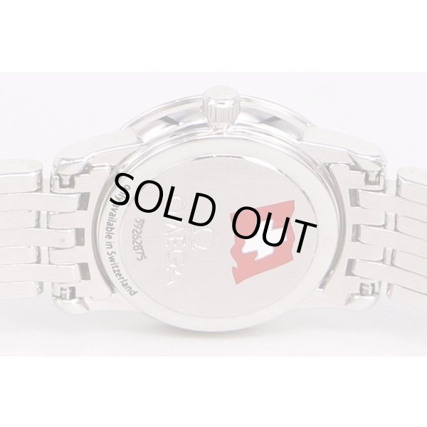 オメガ　デビル　ベージュ文字盤　スイス限定　裏面拡大