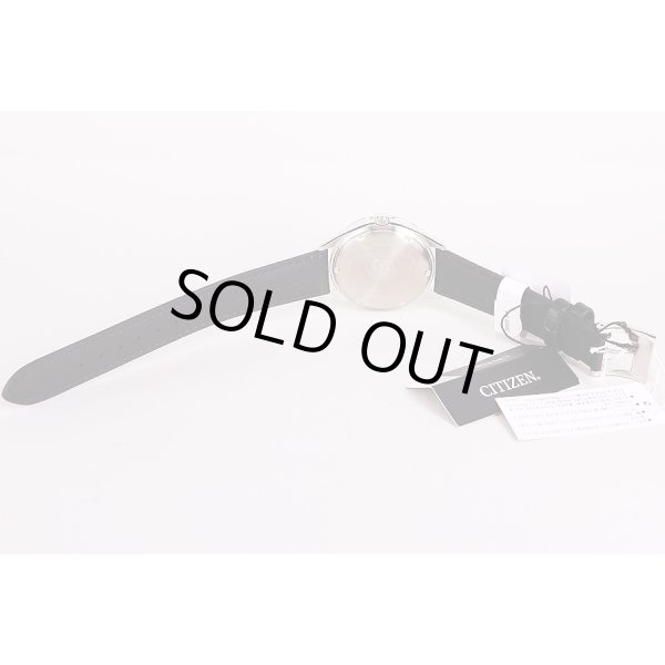 シチズン　ＢＶ１１２０－９１Ｅ　Ｂ６９０－Ｓ１１７５１８　黒文字盤　革ベルト