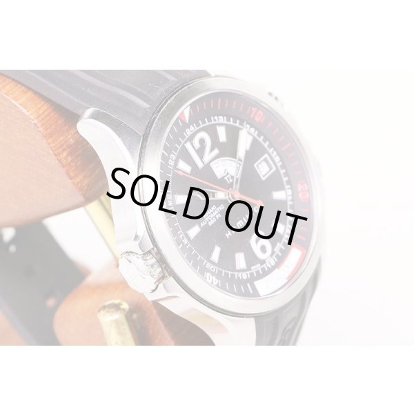 ハミルトン　カーキネイビーＧＭＴ　Ｈ７７５５５０　黒文字盤　サイド拡大(2)