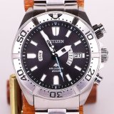 画像: シチズン　エアダイバー２００　ＰＤＭ５６－３０８１　黒文字盤