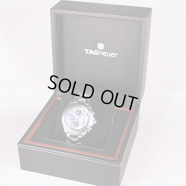 タグホイヤー　リンク　クロノ　ＣＪＦ２１１Ｋ　黒シェル文字盤　１５０周年限定　箱